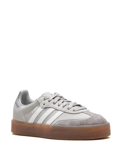 Adidas Originals Sambae "grey/cloud White" Sneakers In Grey