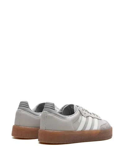 Adidas Originals Sambae "grey/cloud White" Sneakers In Grey