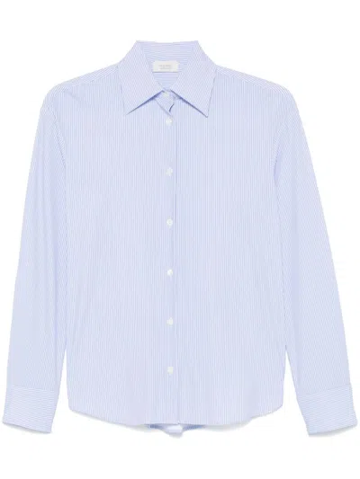 Shop Mazzarelli Mina Shirt In Blue