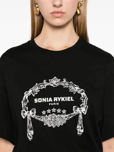 Sonia Rykiel Rykiel Hotel T-shirt In Black
