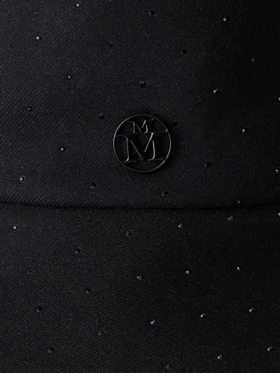 Maison Michel Fredo Bucket Hat In Black