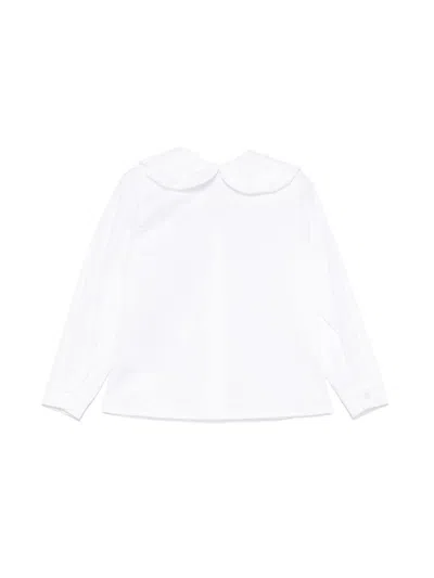 Miss Grant Collared Blouse In White