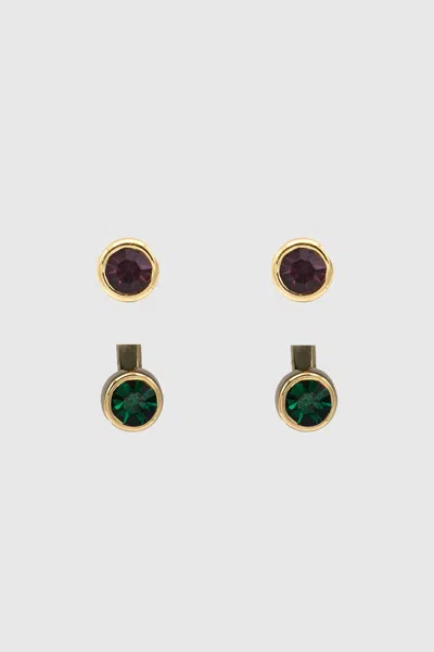 Rebecca Minkoff Stone Earring Jacket In Gold