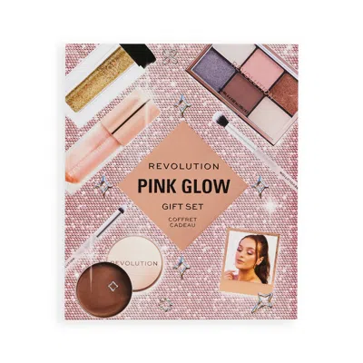 Shop Makeup Revolution Pink Glow Get The Look Gift Set (worth £24)