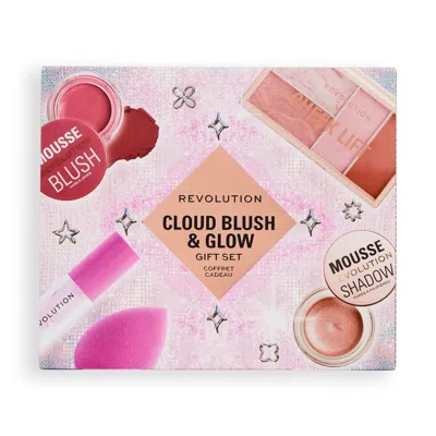 Shop Makeup Revolution Cloud Blush And Glow Highlight Gift Set (worth £31.95)