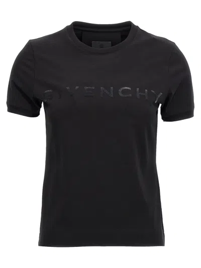 Shop Givenchy Ringer T-shirt In Black