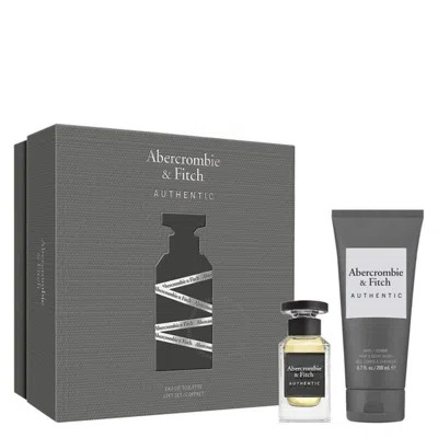 Abercrombie & Fitch Abercrombie And Fitch Men's Authentic Gift Set Fragrances 085715165954