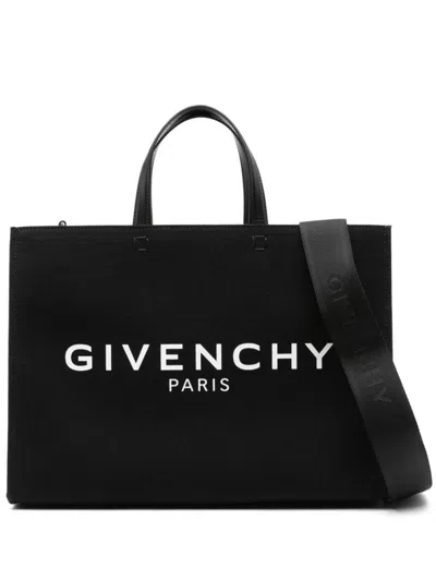 GIVENCHY GIVENCHY G-TOTE MEDIUM CANVAS TOTE BAG 