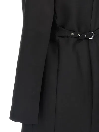 Shop Jacquemus 'la Robe Spalla' Dress In Black