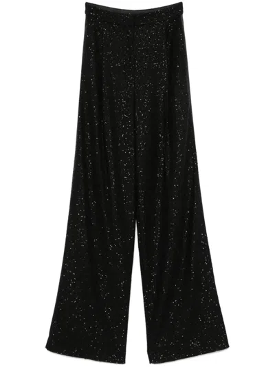 Max Mara Maxmara Studio Gary Trousers In Black