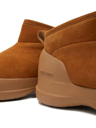 Moon Boot Luna Low Boots And Ankle Boots Brown In Brown