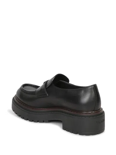 Shop Prada Loafers In Black