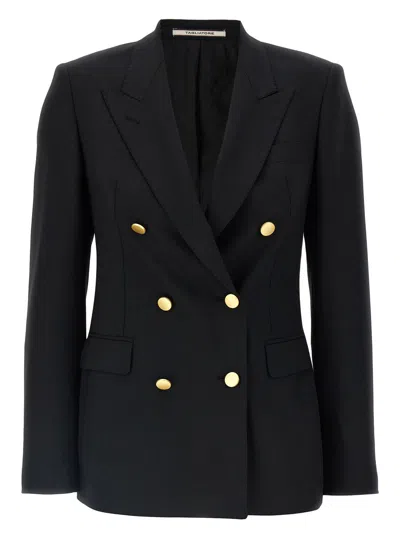 Shop Tagliatore 'parigi' Blazer In Black