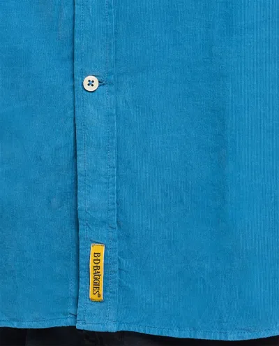 B.d.baggies Cotton Shirt In Blue