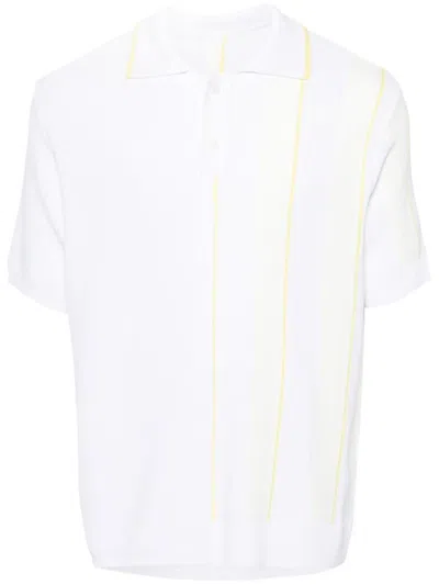 Jacquemus Le Polo Juego Polo Shirt In White
