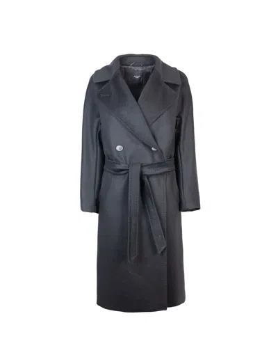 Shop Weekend Max Mara Coat In Black