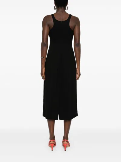 Auralee Cotton Dress In Black