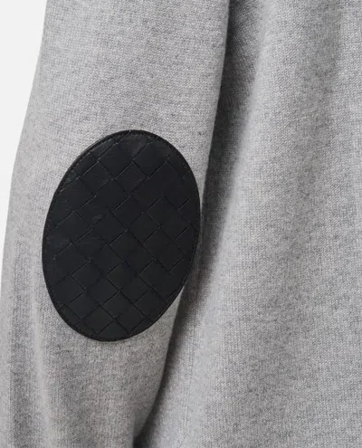 Bottega Veneta Grey Cashmere Cardigan In Grey