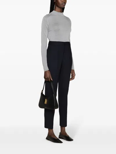 P.a.r.o.s.h Virgin-wool Tailored Trousers In Black