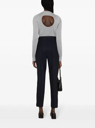 P.a.r.o.s.h Virgin-wool Tailored Trousers In Black