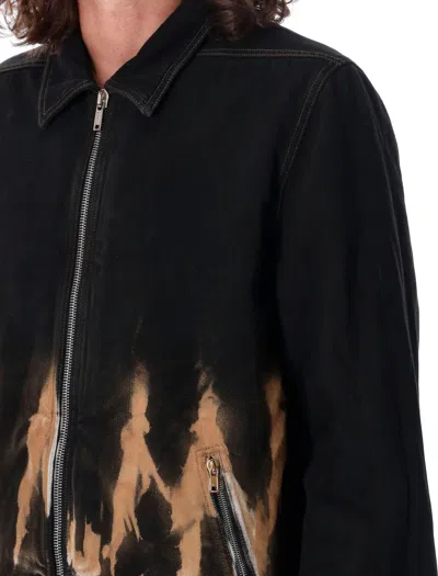 Rick Owens Drkshdw Drkshdw By Rick Owens Cotton Full-zip Sweatshirt In Black