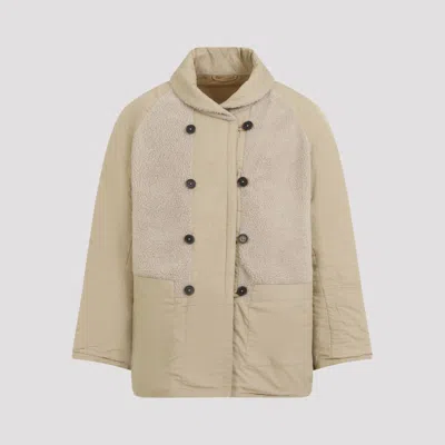 Universal Works Reversible Mackinaw Jacket In Brown