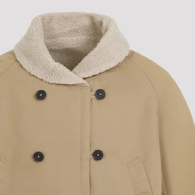 Universal Works Reversible Mackinaw Jacket In Brown