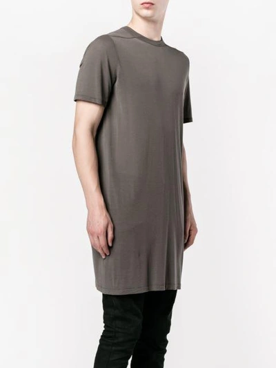 Shop Rick Owens Silk Blend Long T