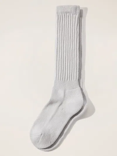 Athleta Cloud Scrunch Sock In Quartz Heather