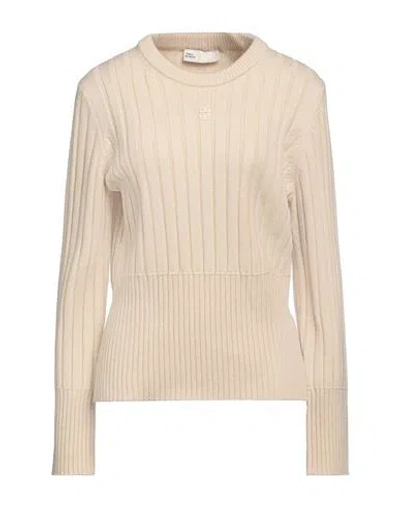Tory Burch Woman Sweater Ivory Size Xl Cashmere In White
