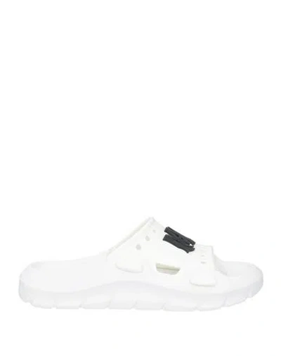 Amiri Man Sandals White Size 7 Rubber In White