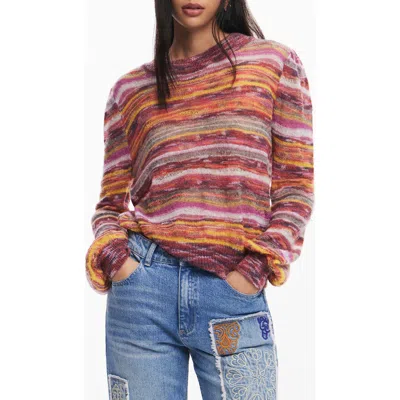 Desigual Jumper In Red