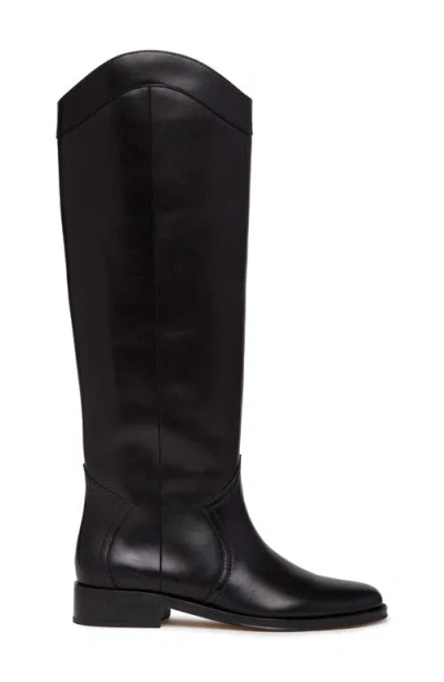 Paige Raina Knee High Riding Boot In Black