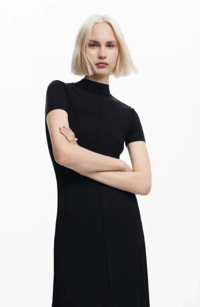 Desigual Cincinnati Stretch Dress In Black