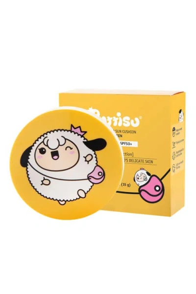 Puttisu Sun Cushion Sunscreen And Refill Set In White