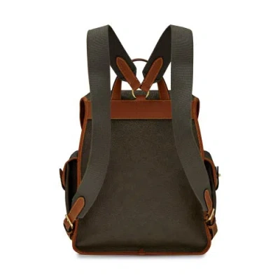 Mulberry Heritage Eco Scotchgrain Backpack In Mole-cognac