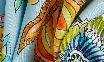 Echo Sunkissed Silk Square Scarf In Sky Blue
