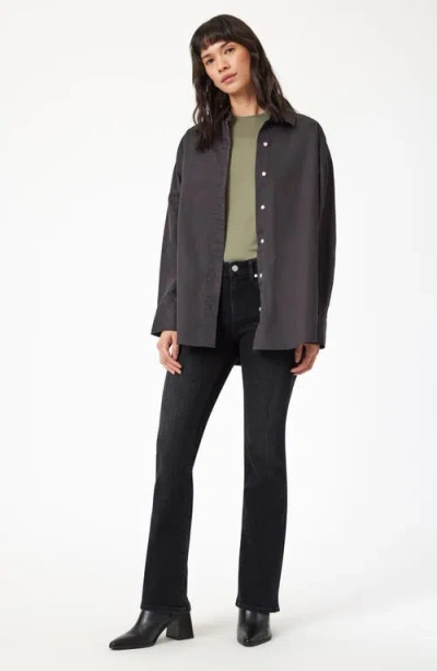 Mavi Jeans Molly High Waist Bootcut Jeans In Smoke Brushed Feather Blue