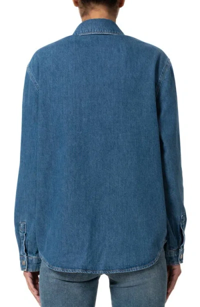 Mavi Jeans Alesta Denim Button-up Shirt In Dark Classic Blue