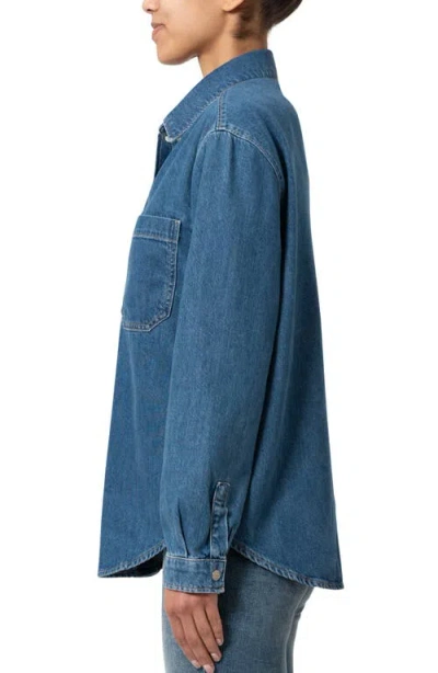 Mavi Jeans Alesta Denim Button-up Shirt In Dark Classic Blue