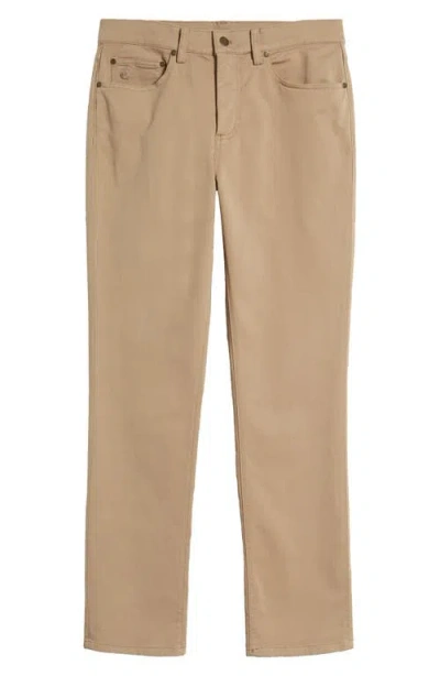 Brooks Brothers The Richmond Five-pocket Straight Leg Pants In Khaki