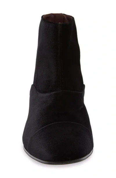 Mezlan Cap Toe Boot In Black
