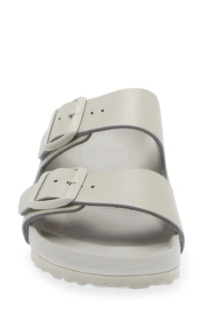 Birkenstock Arizona Exquisite Slide Sandal In Mineral Gray