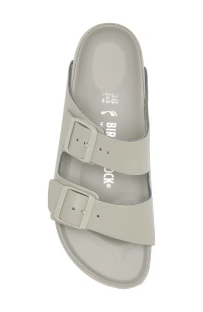 Birkenstock Arizona Exquisite Slide Sandal In Mineral Gray