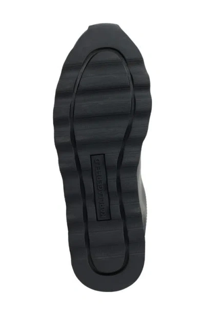 Karl Lagerfeld Paris Platform Sneaker In Black Multi