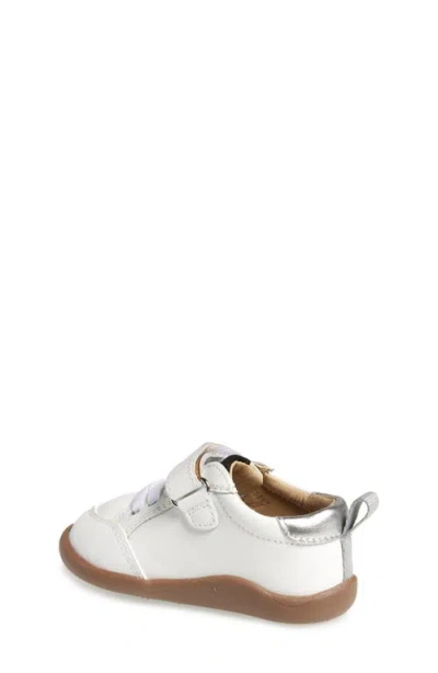 Old Soles Kids' 8072 Wos Ground Sneaker In Snow/silver/black