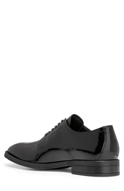 Cole Haan Men's Modern Essentials Lace Up Plain Toe Derby Dress Shoes In Black Patent