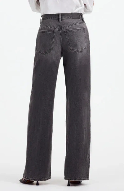 Shop Madewell High Waist Superwide Leg Jeans In Kingswood Wash