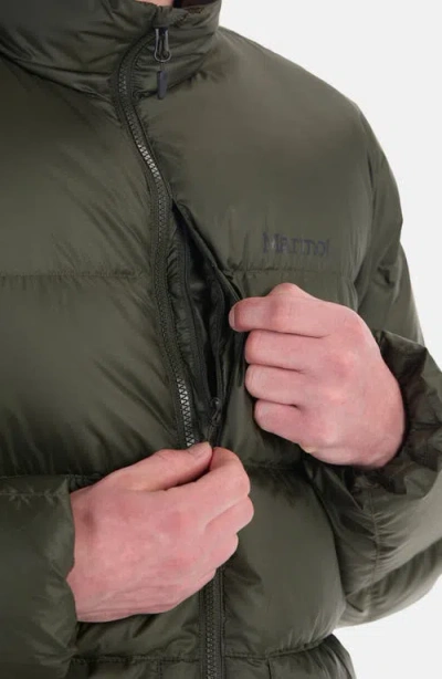 Marmot Guides 700 Fill Power Down Water Repellent Jacket In Rosin Green