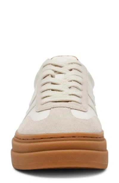 Steve Madden Dodge Platform Sneaker In Bone Multi